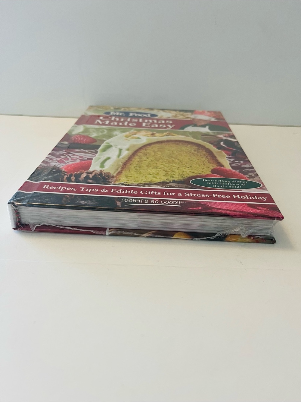 Mr. Food Art Ginsburg Christmas Made Easy Hardcover Cookbook Factory Sealed - Picture 5 of 11